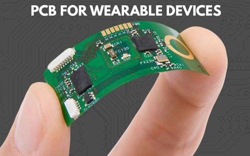 PCB for wearable devices